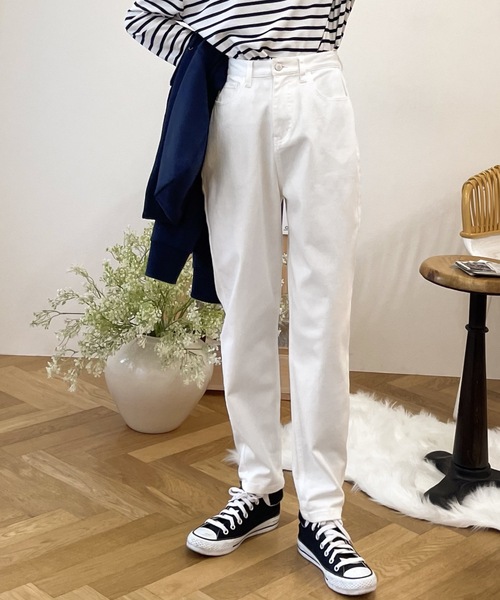 ジーンズ デニム デニムパンツ ゆるっと穿くルーズバルーンのテーパードパンツ レディース | classicalelf | 12