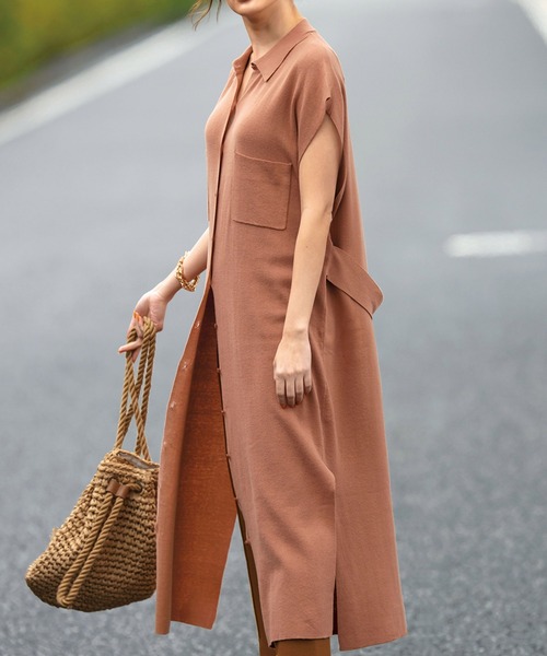 サイズとは ワンピース 通販 Paypayモール ロングカーデニットワンピ Zozotown Paypayモール店