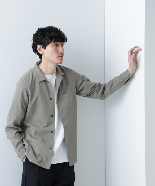 オープンカラーシャツ XXL Parknik＞オープンカラーシャツ