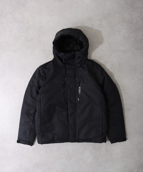 FUNALIVE ダウンジャケット ダウン 中綿切替ボリュームフードJKT