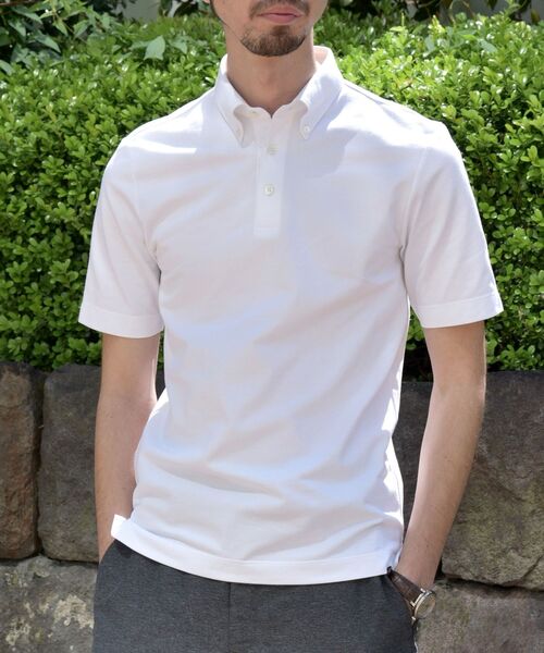 SHIPS（シップス） ポロシャツ 半袖 「No tie， but smartness.」SHIPS 