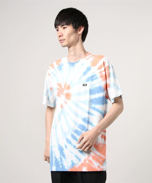 Tシャツ Tシャツ Vans ヴァンズ M Off The Wall Sunburst Ss Vn0a5e78zde Spicy Orange Ti