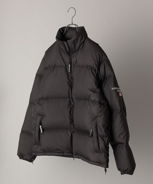 カラー ダウン ダウン ジャケット ZOZOTOWN PayPayモール店 - 通販 - PayPayモール ダウンジャケット RUSSELL ATHLETIC: ワンポイント ロゴ ボリューム ∍サイズが