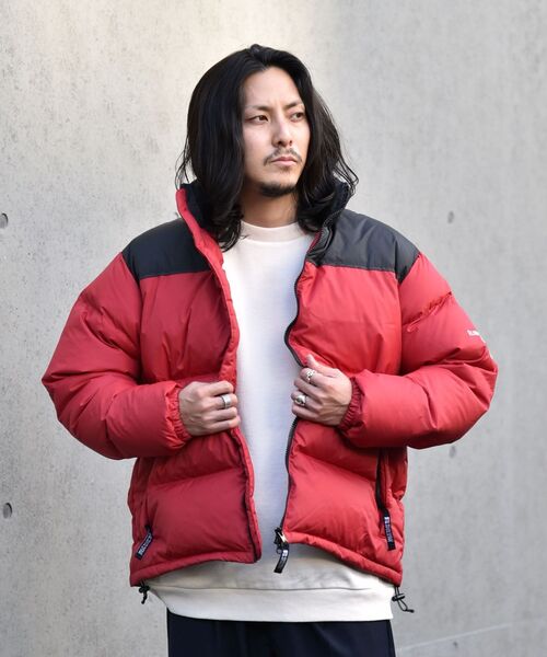 カラー ダウン ダウン ジャケット ZOZOTOWN PayPayモール店 - 通販 - PayPayモール ダウンジャケット RUSSELL ATHLETIC: ワンポイント ロゴ ボリューム ∍サイズが