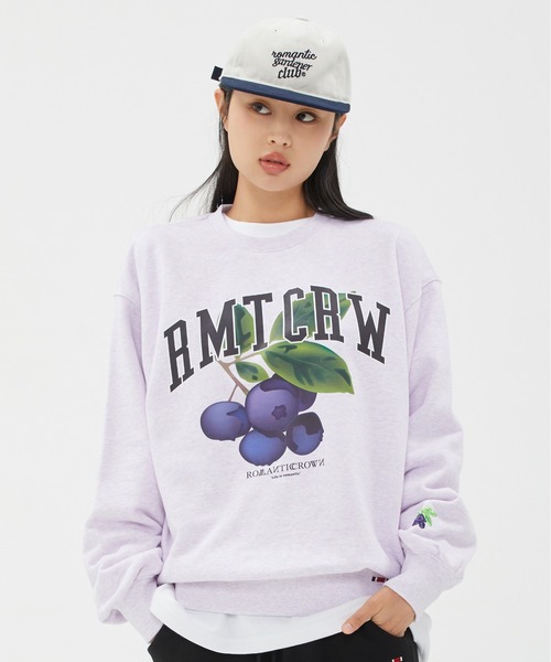 【ROMANTIC CROWN】送料・関税込★GARDENING BERRY SWEAT SHIRT スウェット GARDENING BERRY SWEAT SHIRT / ロマンティック