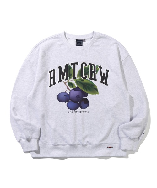 【ROMANTIC CROWN】送料・関税込★GARDENING BERRY SWEAT SHIRT ROMANTIC CROWN トレーナー スウェット 「ROMANTIC CROWN