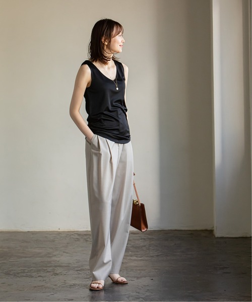 NOBLE tシャツ Tシャツ サテンタンクトップ : ZOZOTOWN Yahoo!店