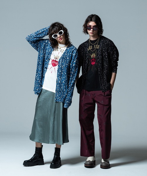 glamb スラックス Spin Logo Pants / スピンロゴパンツ メンズ