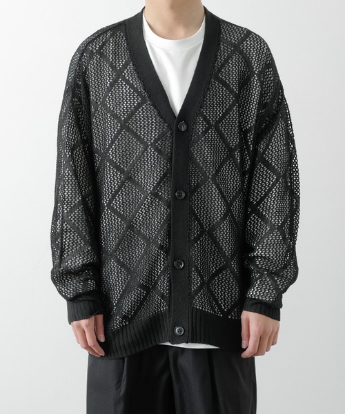 レース　カーディガン　　ネイビー　M　完売品　値下げ不可 楽天市場】レディース服 レース カーディガン 長袖 透け感 春 夏