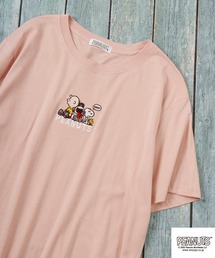 PEANUTS tシャツ スヌーピー ワンポイント半袖Tシャツ メンズ