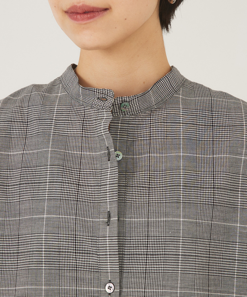 qualite（カリテ） タンクトップ ノースリーブ スタンド2wayチュニック