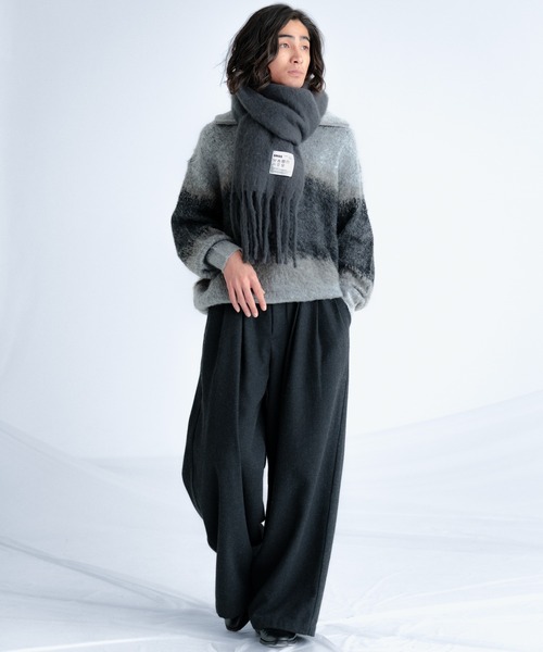 SINSS マフラー Cashmere Blend Muffler / カシミヤブレンドマフラー