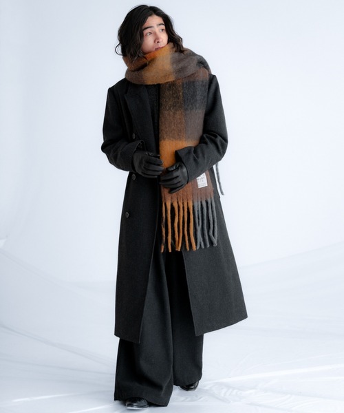 SINSS マフラー Cashmere Blend Muffler / カシミヤブレンドマフラー