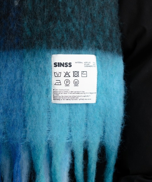 SINSS マフラー Cashmere Blend Muffler / カシミヤブレンドマフラー