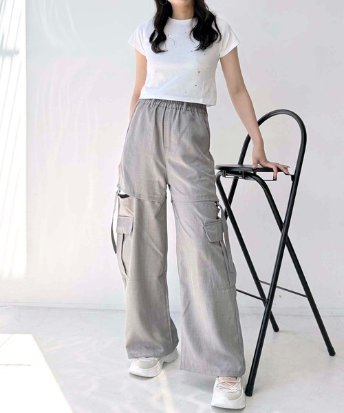 AS KNOW AS（アズノゥアズ） カーゴパンツ サイドオープンカーゴパンツ