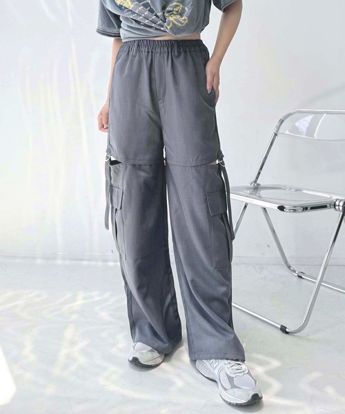 AS KNOW AS（アズノゥアズ） カーゴパンツ サイドオープンカーゴパンツ