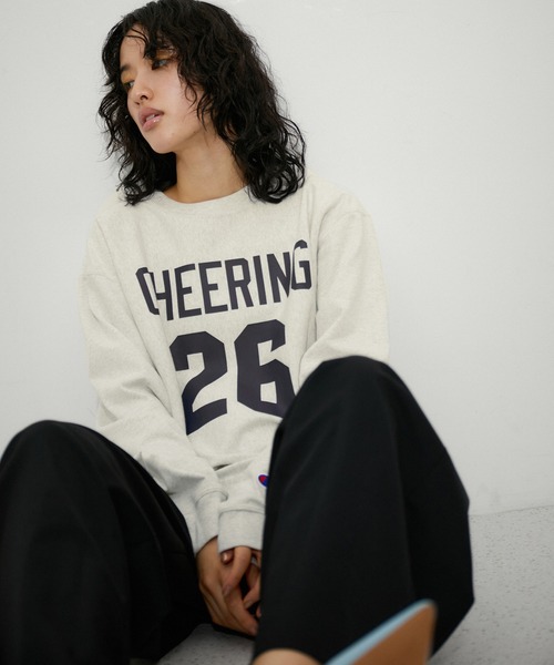 アダムエロペ別注 RW LONG SLEEVE T-SHIRT Champion ADAM ET ROPÉ FEMME(アダム エ ロペ ファム) / 【Champion for