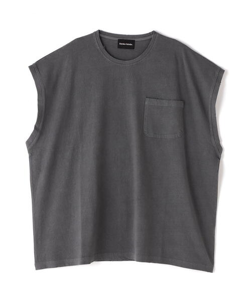 【Danke Schon】ダンケシェーン 活性染ポケットノースリーブ DankeSchon／ダンケシェーン／活性染ポケットノースリーブ