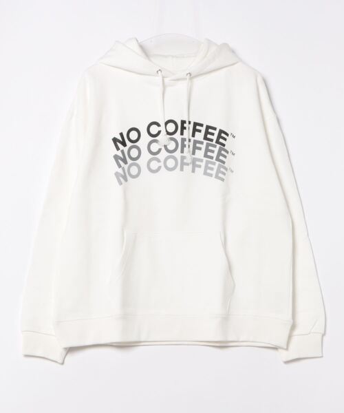 パーカー /FRUIT OF THE LOOM x NO COFFEE/logo hoodie レディース メンズ