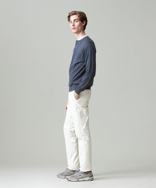 J.PRESS（J.プレス） セーター ニット オメガツイスト ヘンリーネック