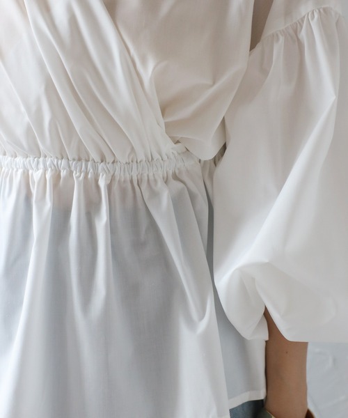 Bonjour Sagan（ボンジュールサガン） ブラウス シャツ 前後2WAY