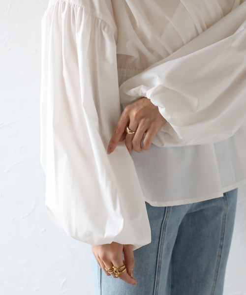 Bonjour Sagan（ボンジュールサガン） ブラウス シャツ 前後2WAY