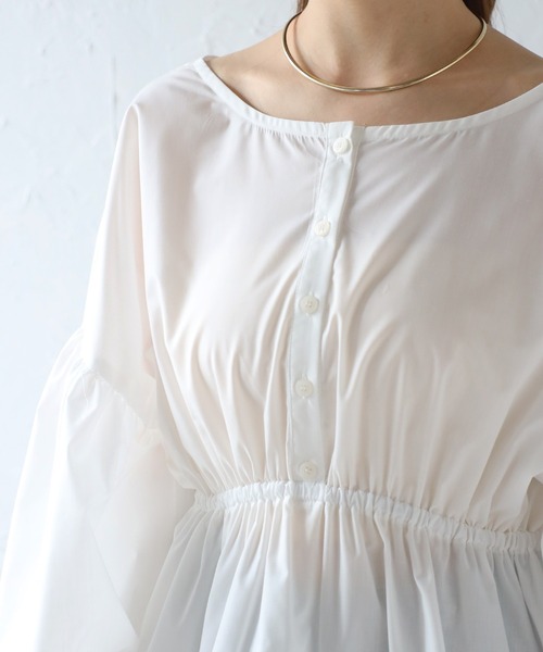 【Oggi・MORE 2018年4月号掲載】2wayカシュクールブラウス Bonjour Sagan（ボンジュールサガン） ブラウス シャツ 前後2WAY