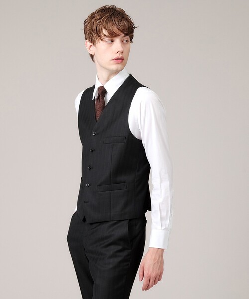TAKEO KIKUCHI（タケオキクチ） スーツ ベスト 「DORMEUIL
