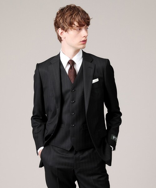 TAKEO KIKUCHI（タケオキクチ） スーツ ベスト 「DORMEUIL