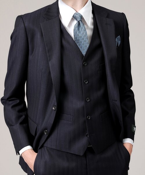 TAKEO KIKUCHI（タケオキクチ） スーツ ベスト 「DORMEUIL