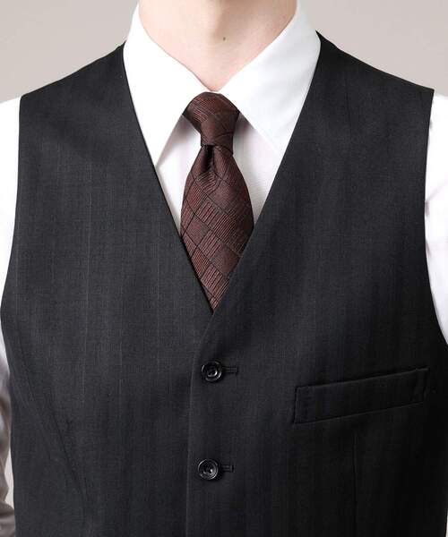 TAKEO KIKUCHI（タケオキクチ） スーツ ベスト 「DORMEUIL