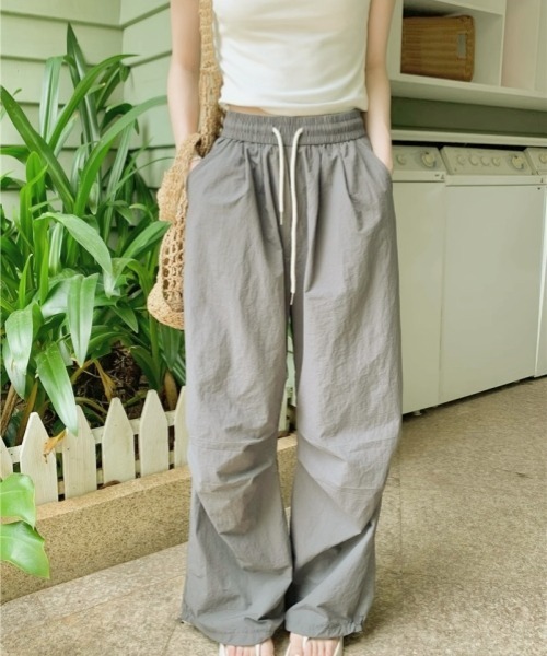 gossip!ロサンゼルス カーゴパンツ Y2K 多色 ゆったりロングパンツ