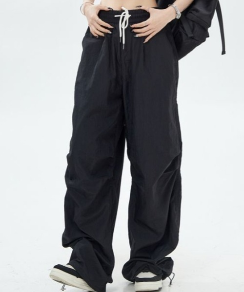 gossip!ロサンゼルス カーゴパンツ Y2K 多色 ゆったりロングパンツ