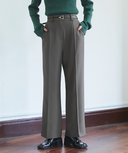 RUIRUEBUTIQUE テーパードパンツ ボトムス パンツ スラックス 新品 RUIRUE BOUTIQUE（ルイルエブティック） スラックス パンツ レディース