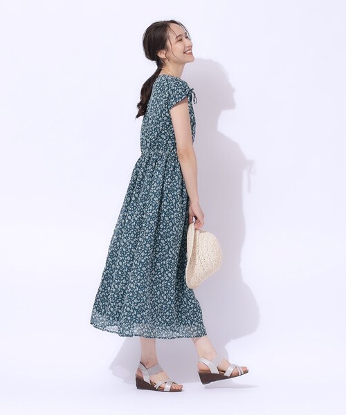 ゾーアンドネマ　ワンピース　L M-［medium］リネンネルワンピース Lotta / ホワイト | days