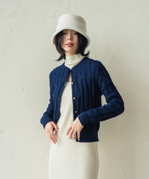 ORIENT MILLINERY 帽子 ハット MOU「ムー」ムートンボア バケット