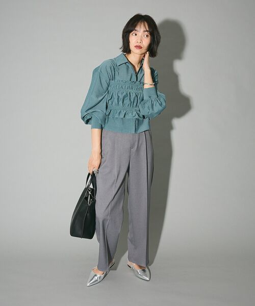 ELENCARE DUE ブラウス シャツ ・ELENCARE ビスチェ付ショートシャツ 