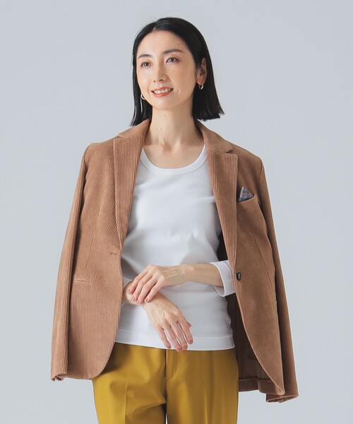 three dots（スリー ドッツ） tシャツ three dots / JESSICA 3/4