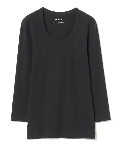 three dots（スリー ドッツ） tシャツ three dots / JESSICA 3/4