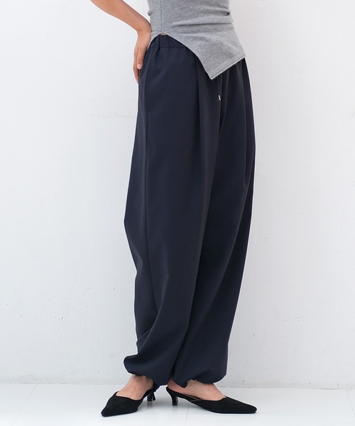 AKTE パンツ ドローストリングパンツ レディース : ZOZOTOWN