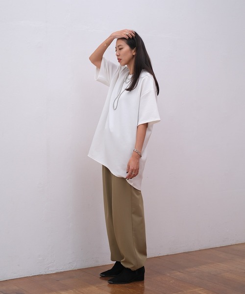 AKTE パンツ ドローストリングパンツ レディース : ZOZOTOWN