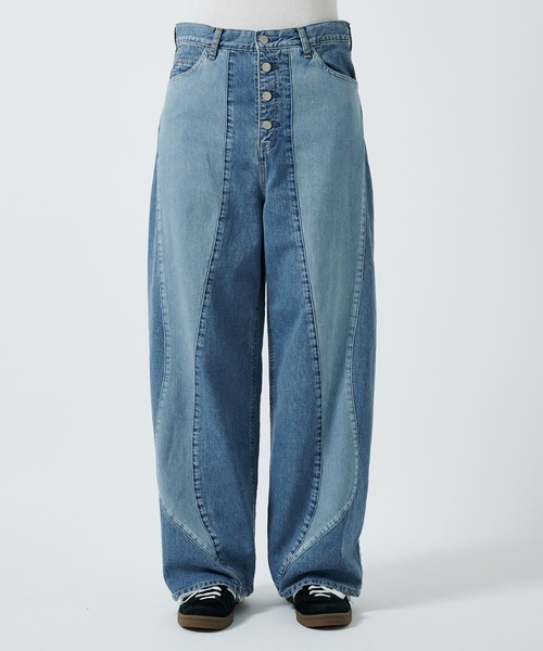 JieDa（ジエダ） ジーンズ SWITCHING OVER DENIM メンズ : ZOZOTOWN
