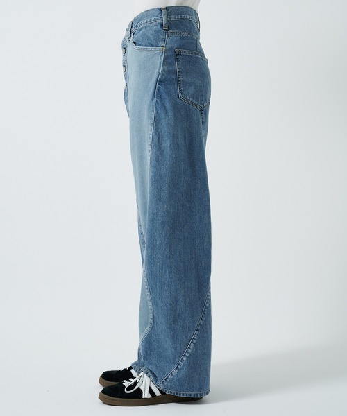 JieDa（ジエダ） ジーンズ SWITCHING OVER DENIM メンズ : ZOZOTOWN