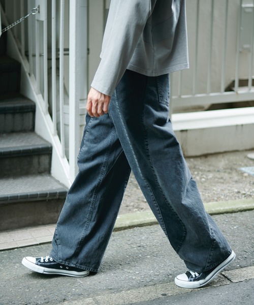 JieDa（ジエダ） ジーンズ SWITCHING OVER DENIM メンズ : ZOZOTOWN