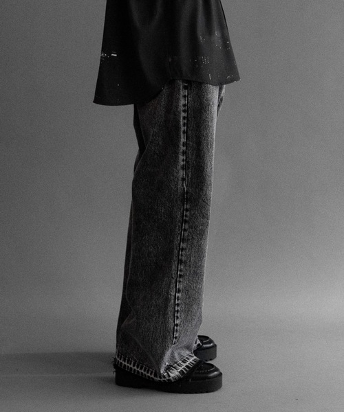 PHILTHEORY ジーンズ Gimmick chemical denim pants/ギミックケミカル