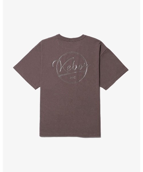 【KEBOZ】BB LOGO S/S TEE ケボズ KEBOZ GARMENT BB LOGO S/S TEE （STEAM） -PASSOVER