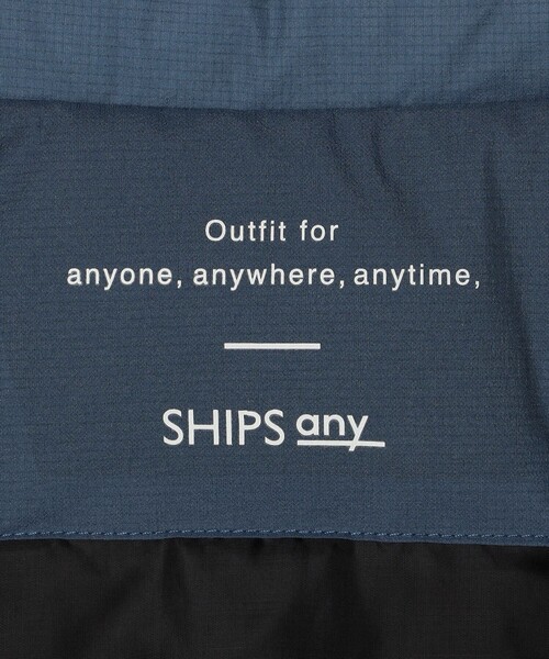SHIPS any ダウンジャケット ダウン any: ワッシャー ナイロン / 中綿
