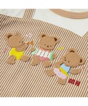 ベビー服 ロンパース ミキハウスベア7分丈カバ...の詳細画像3