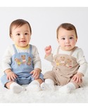 ベビー服 ロンパース ミキハウスベア7分丈カバ...の詳細画像1