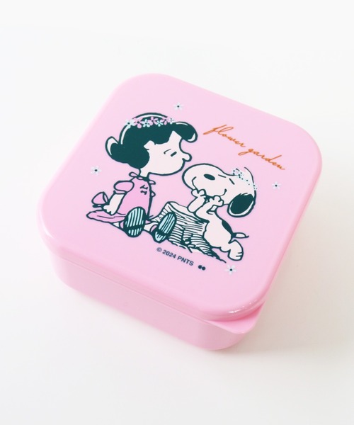 弁当箱 「PEANUTS/ピーナッツ」FLOWER GARDEN/フラワーガーデン シール容器 ランチボックス 3個セット | PEANUTS | 08